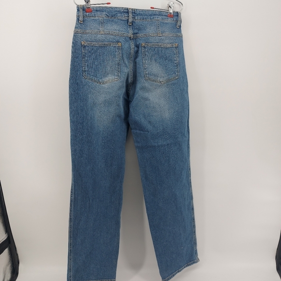 Wrap London Baggy Oversized Boyfriend Jeans Size 4 - Picture 6 of 11